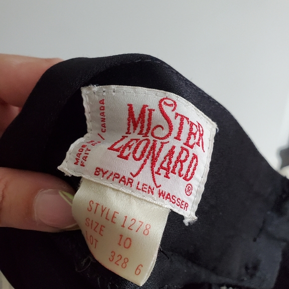 Vintage Mister Leonard Pants. Tagged Size 10 - Made in Canada - Picture 5 of 6